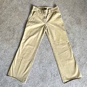 J. Crew Wide Leg “Y2K” khaki Size 4